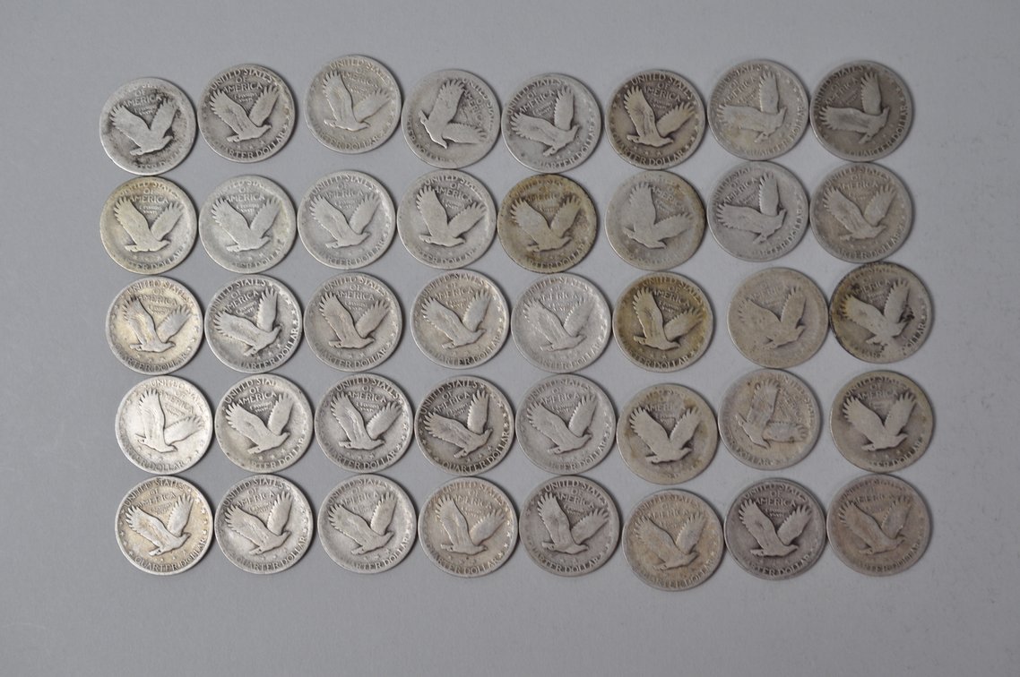 1925-1928 US Silver Quarters, photo 7 of 12