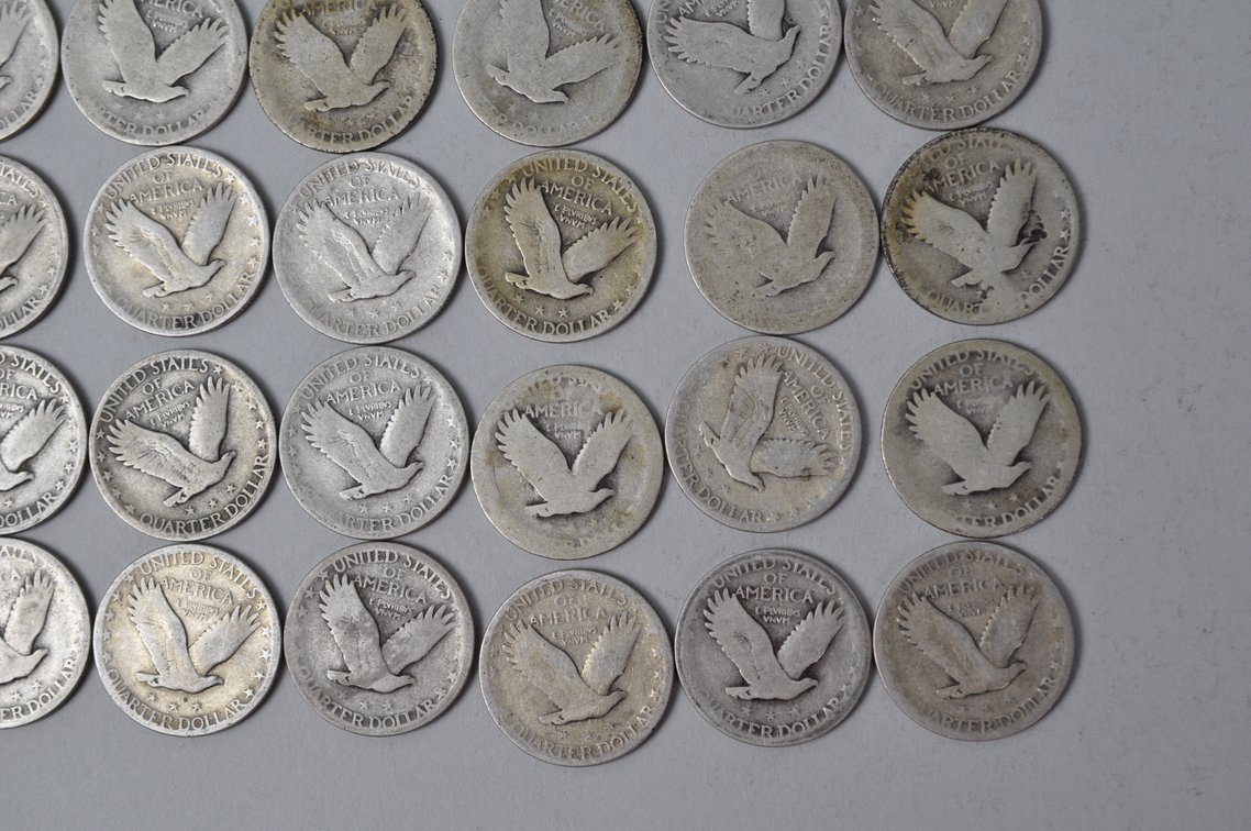 1925-1928 US Silver Quarters, photo 11 of 12