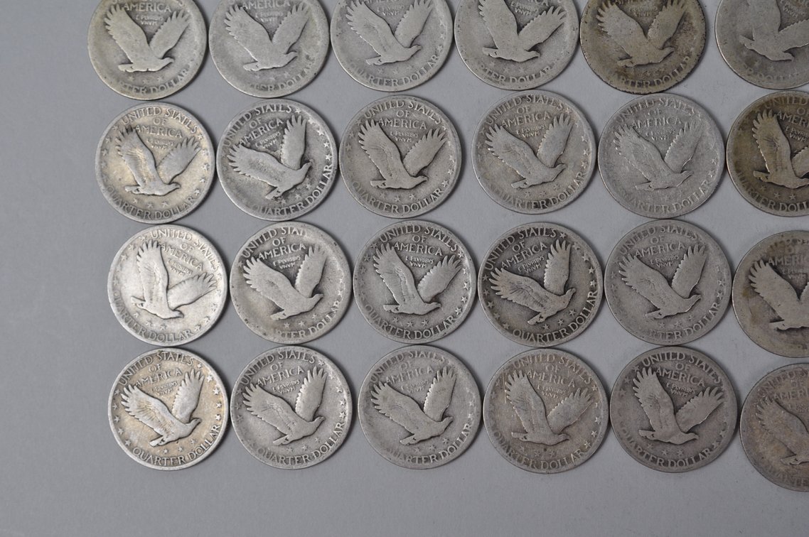 1925-1928 US Silver Quarters, photo 10 of 12