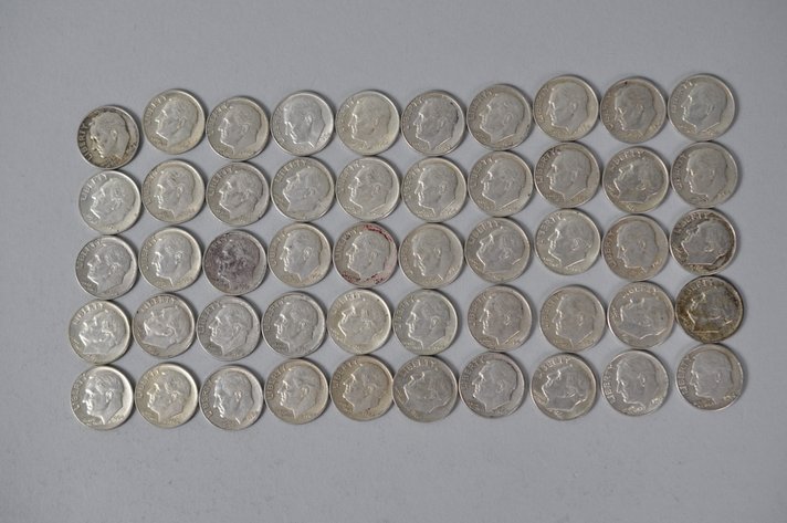US Silver Dimes
