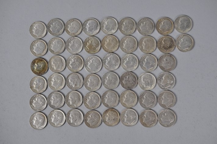 US Silver Dimes