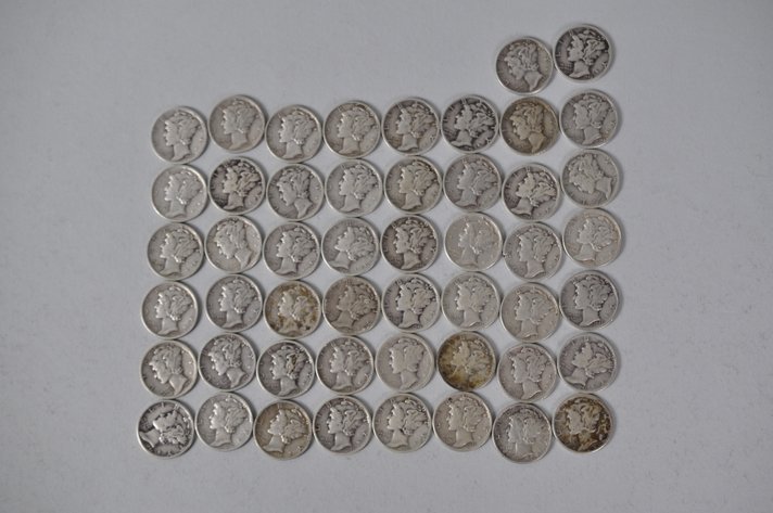 US Silver Dimes