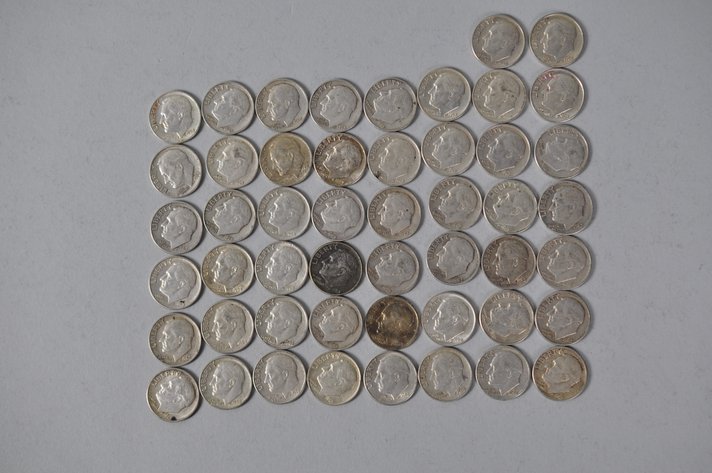 US Silver Dimes