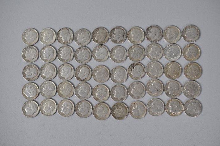 US Silver Dimes