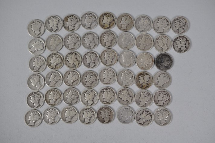 US Silver Dimes