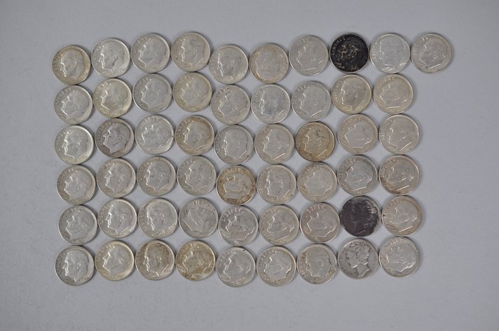 US Silver Dimes