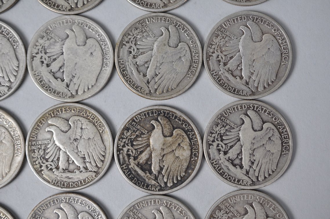 1940-1942 US Silver Half Dollars, photo 11 of 11