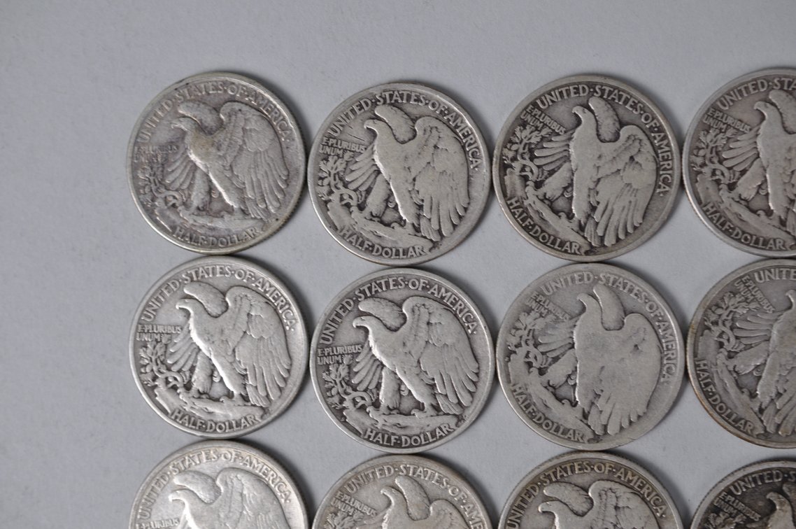 1940-1942 US Silver Half Dollars, photo 7 of 11
