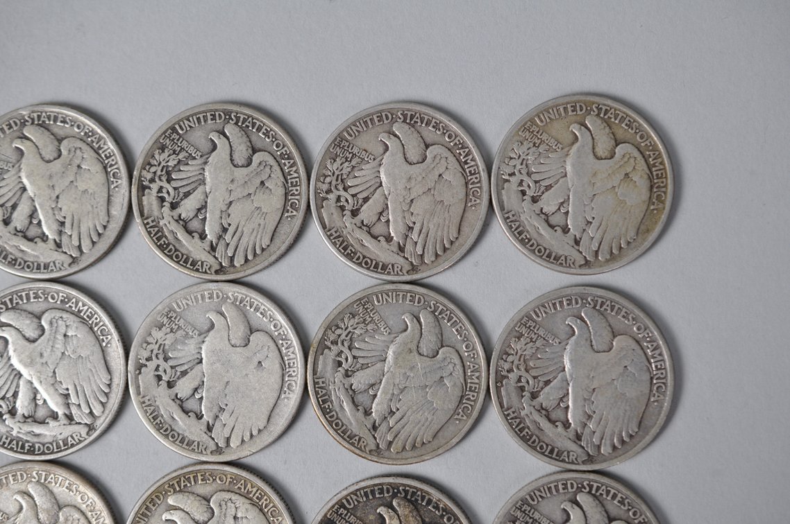 1940-1942 US Silver Half Dollars, photo 8 of 11