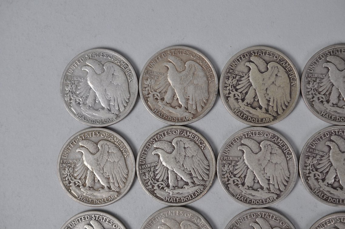 1943-1944 US Silver Half Dollars, photo 9 of 13