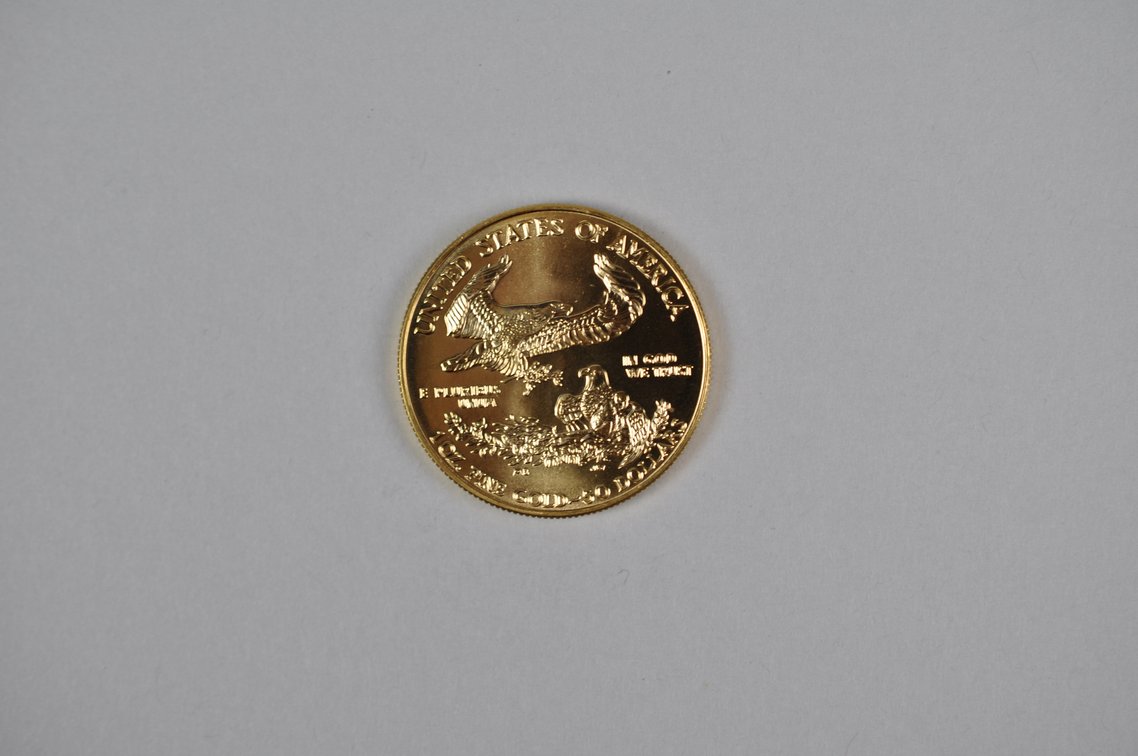 Brilliant Uncirculated Modern 1995 Gold Eagle From US Mint Tube, photo 7 of 7