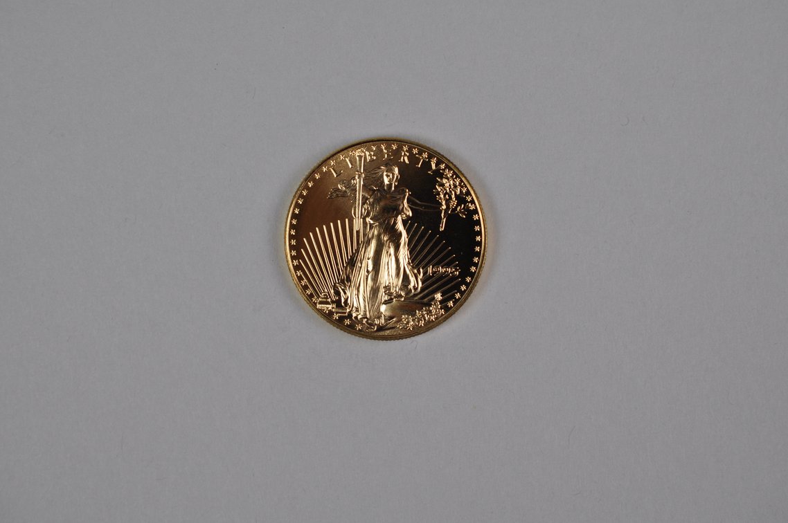 Brilliant Uncirculated Modern 1995 Gold Eagle From US Mint Tube, photo 4 of 7