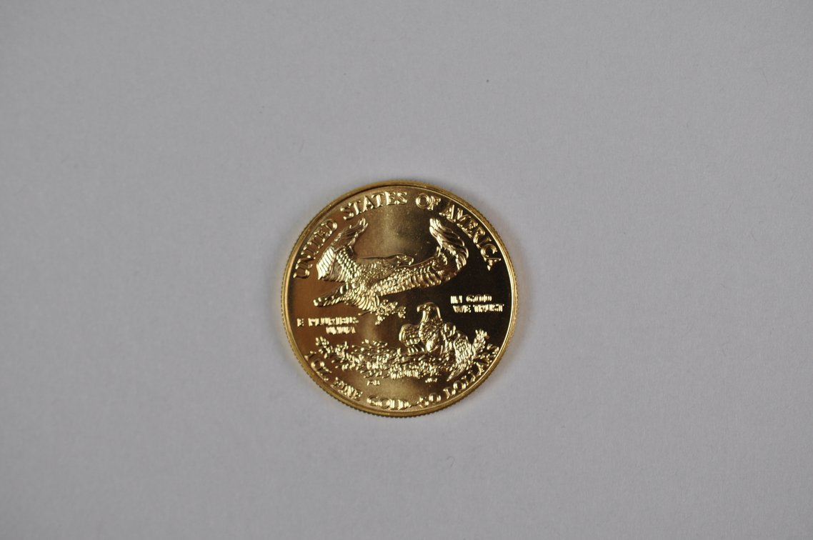 Brilliant Uncirculated Modern 1995 Gold Eagle From US Mint Tube, photo 6 of 7