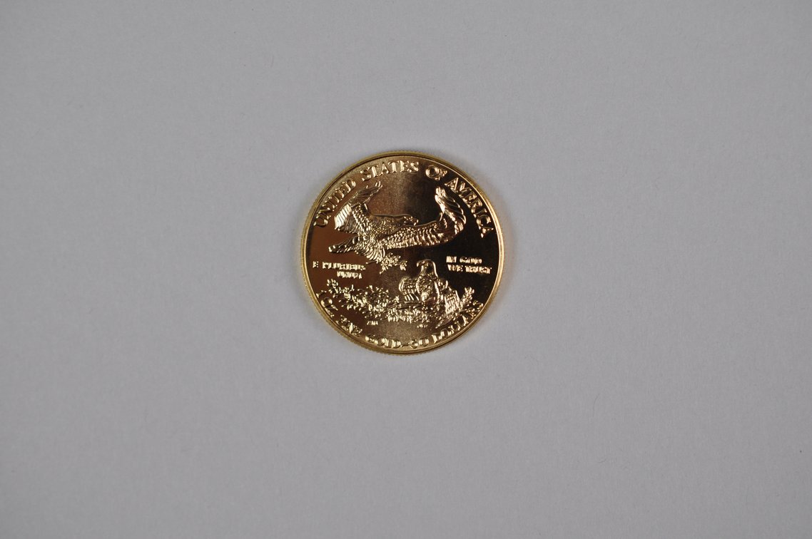 Brilliant Uncirculated Modern 1995 Gold Eagle From US Mint Tube, photo 5 of 6