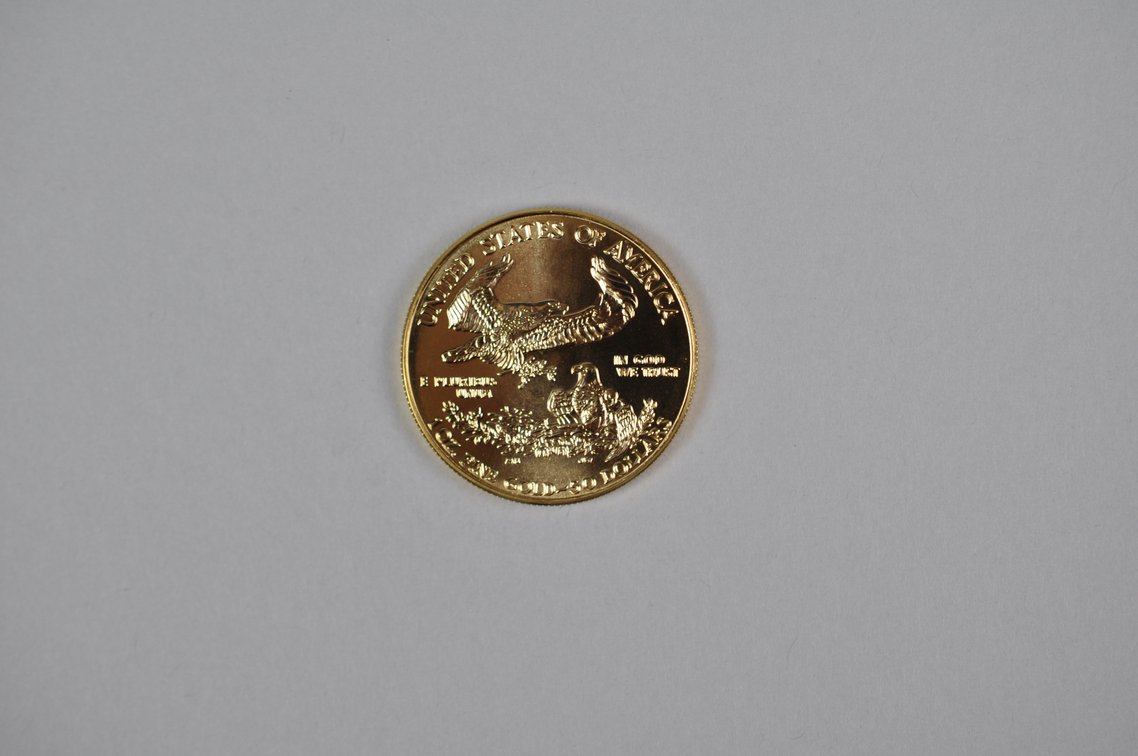Brilliant Uncirculated Modern 1995 Gold Eagle From US Mint Tube, photo 6 of 7