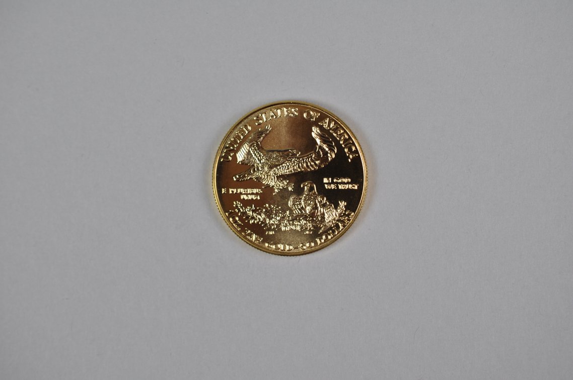 Brilliant Uncirculated Modern 1995 Gold Eagle From US Mint Tube, photo 7 of 7
