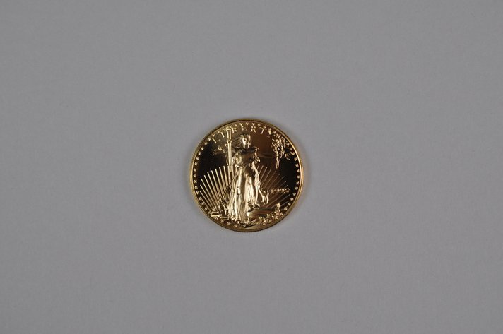 Brilliant Uncirculated Modern 1995 Gold Eagle From US Mint Tube