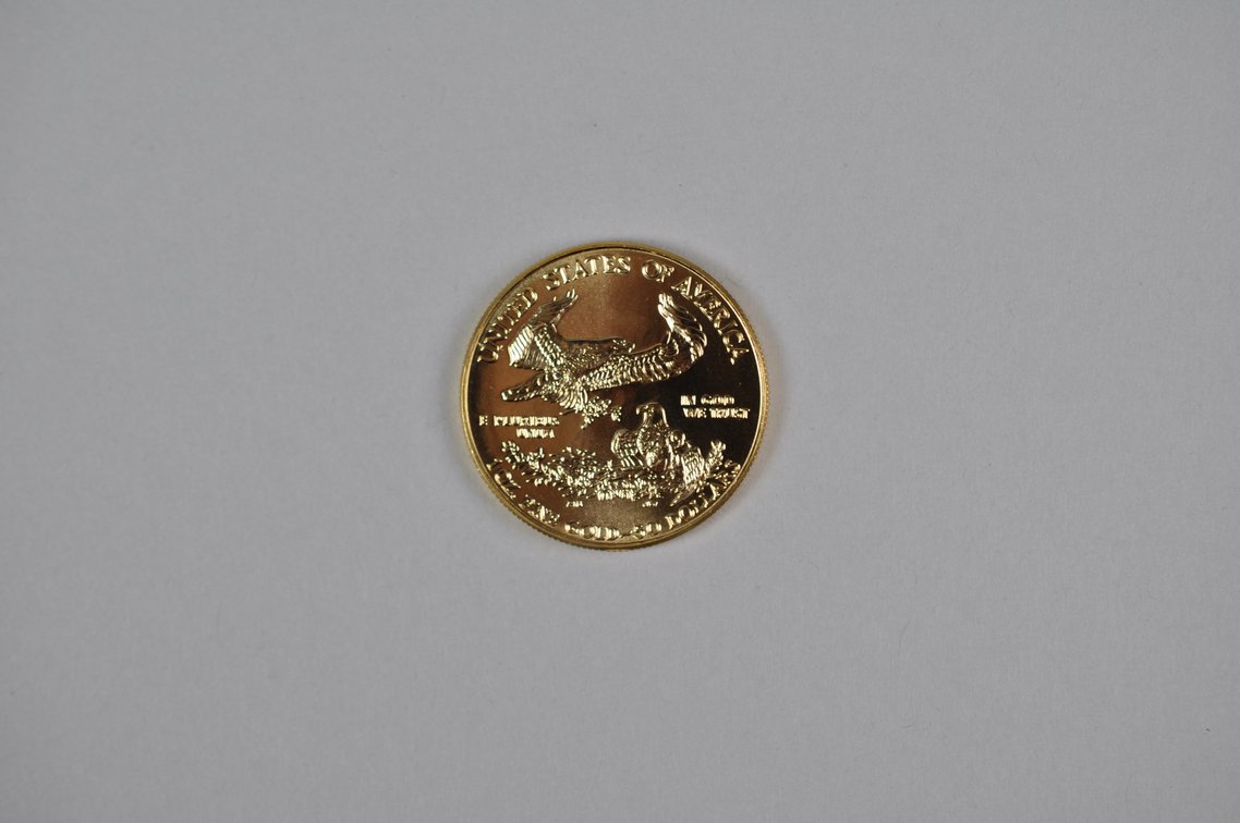 Brilliant Uncirculated Modern 1995 Gold Eagle From US Mint Tube, photo 5 of 6
