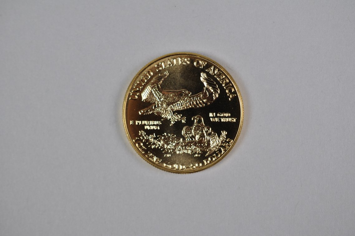Brilliant Uncirculated Modern 1995 Gold Eagle From US Mint Tube, photo 6 of 6