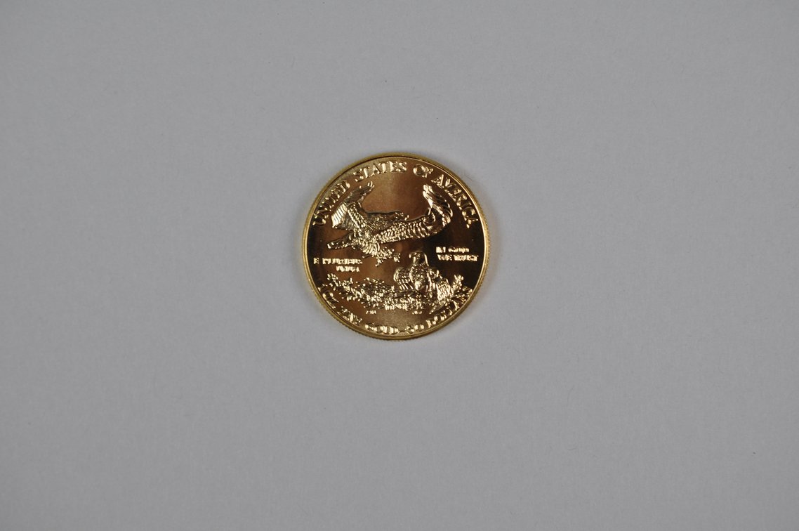 Brilliant Uncirculated Modern 1995 Gold Eagle From US Mint Tube, photo 4 of 6