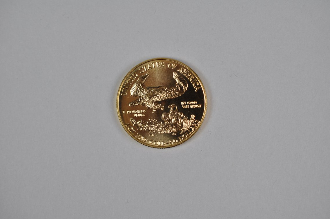 Brilliant Uncirculated Modern 1995 Gold Eagle From US Mint Tube, photo 4 of 6