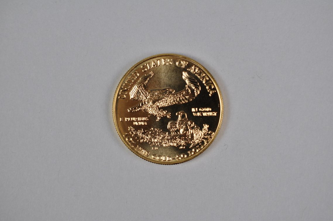 Brilliant Uncirculated Modern 1995 Gold Eagle From US Mint Tube, photo 5 of 6