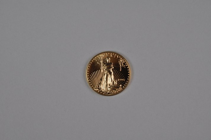 Brilliant Uncirculated Modern 1995 Gold Eagle From US Mint Tube