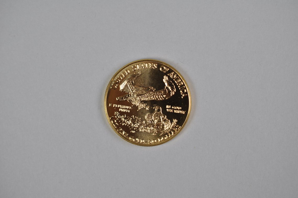 Brilliant Uncirculated Modern 1995 Gold Eagle From US Mint Tube, photo 5 of 6