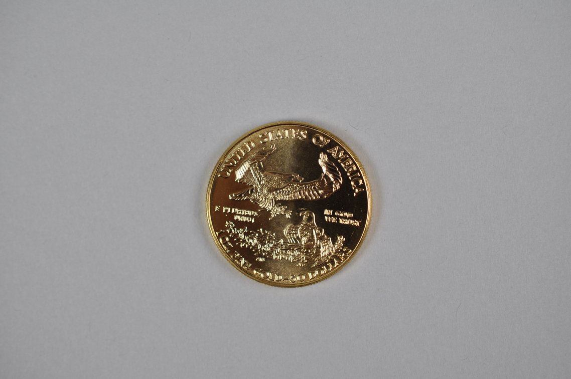 Brilliant Uncirculated Modern 1995 Gold Eagle From US Mint Tube, photo 6 of 6