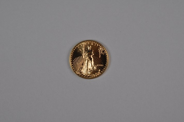 Brilliant Uncirculated Modern 1995 Gold Eagle From US Mint Tube