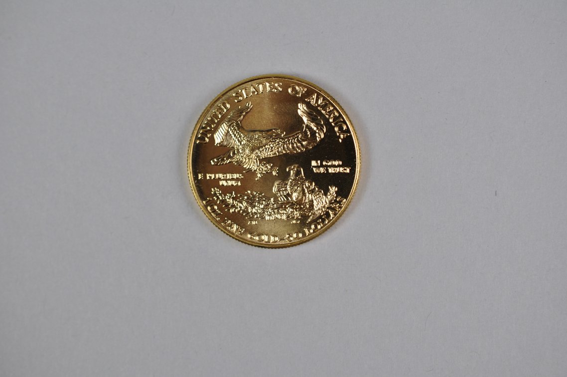 Brilliant Uncirculated Modern 1995 Gold Eagle From US Mint Tube, photo 5 of 5