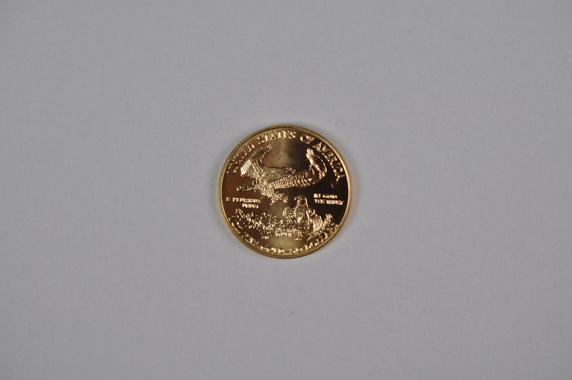 Brilliant Uncirculated Modern 1995 Gold Eagle From US Mint Tube, photo 4 of 6