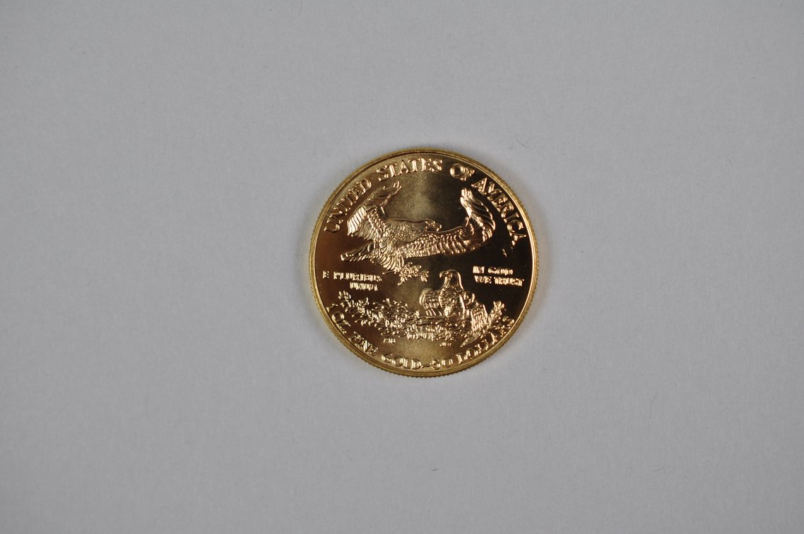 Brilliant Uncirculated Modern 1995 Gold Eagle From US Mint Tube, photo 5 of 6