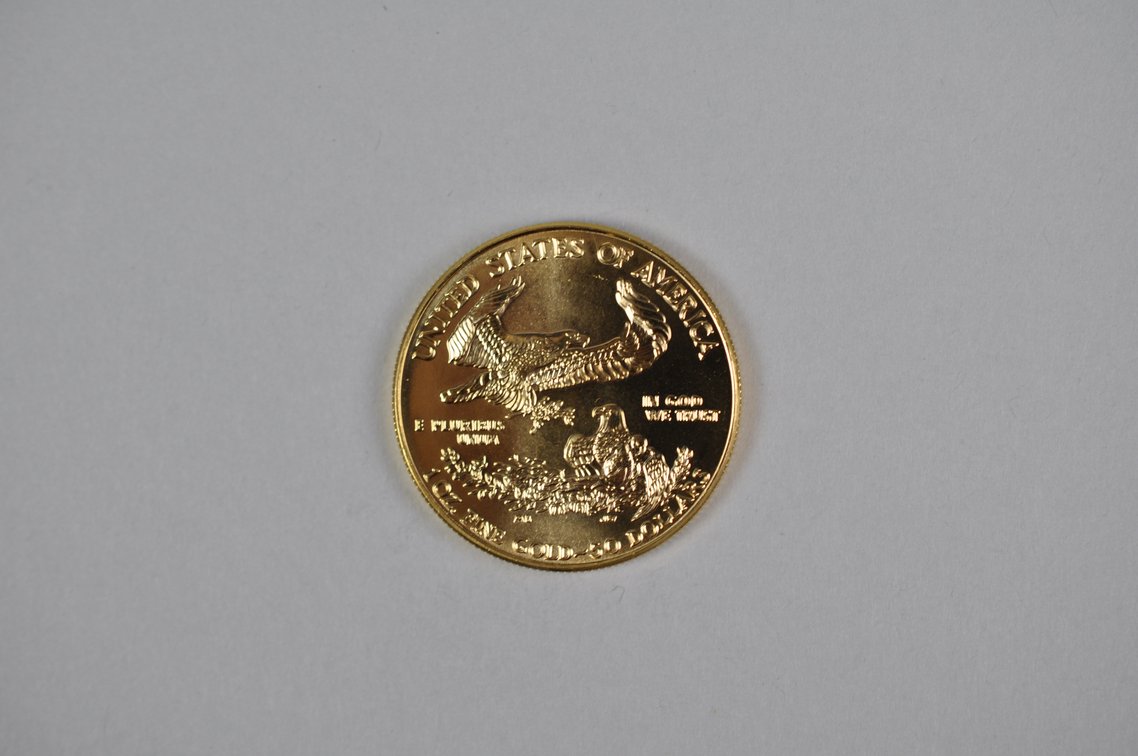Brilliant Uncirculated Modern 1995 Gold Eagle From US Mint Tube, photo 5 of 5