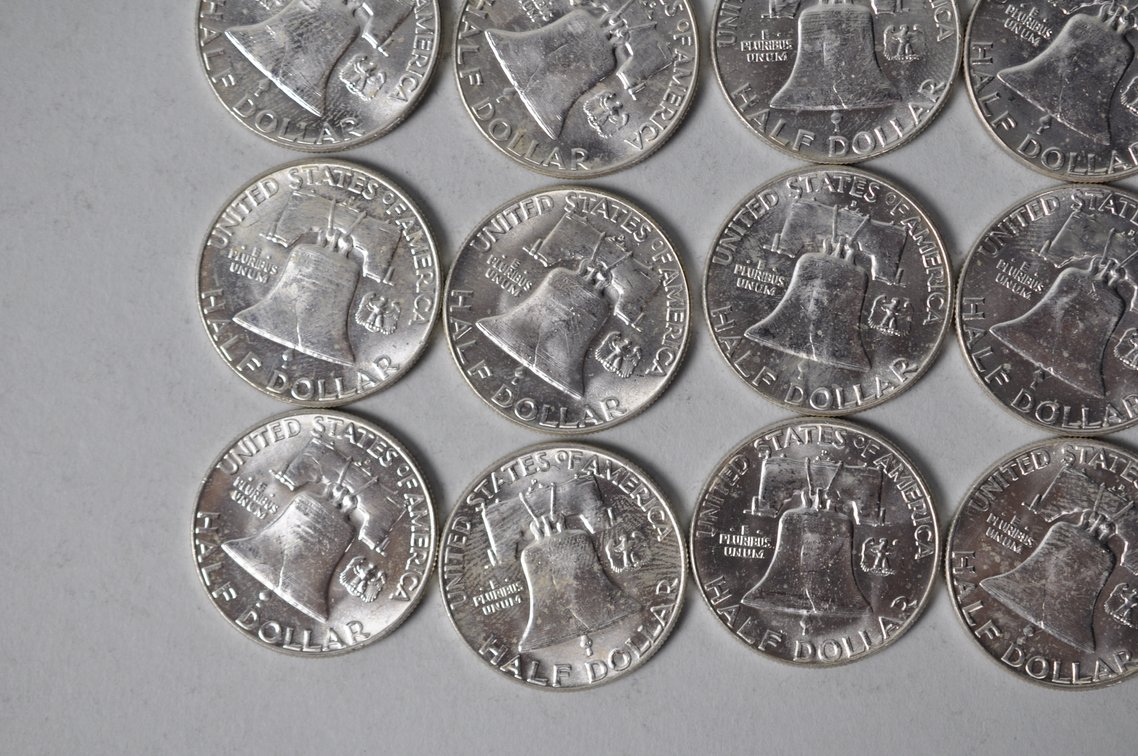 1962 US Silver Half Dollars, photo 9 of 10