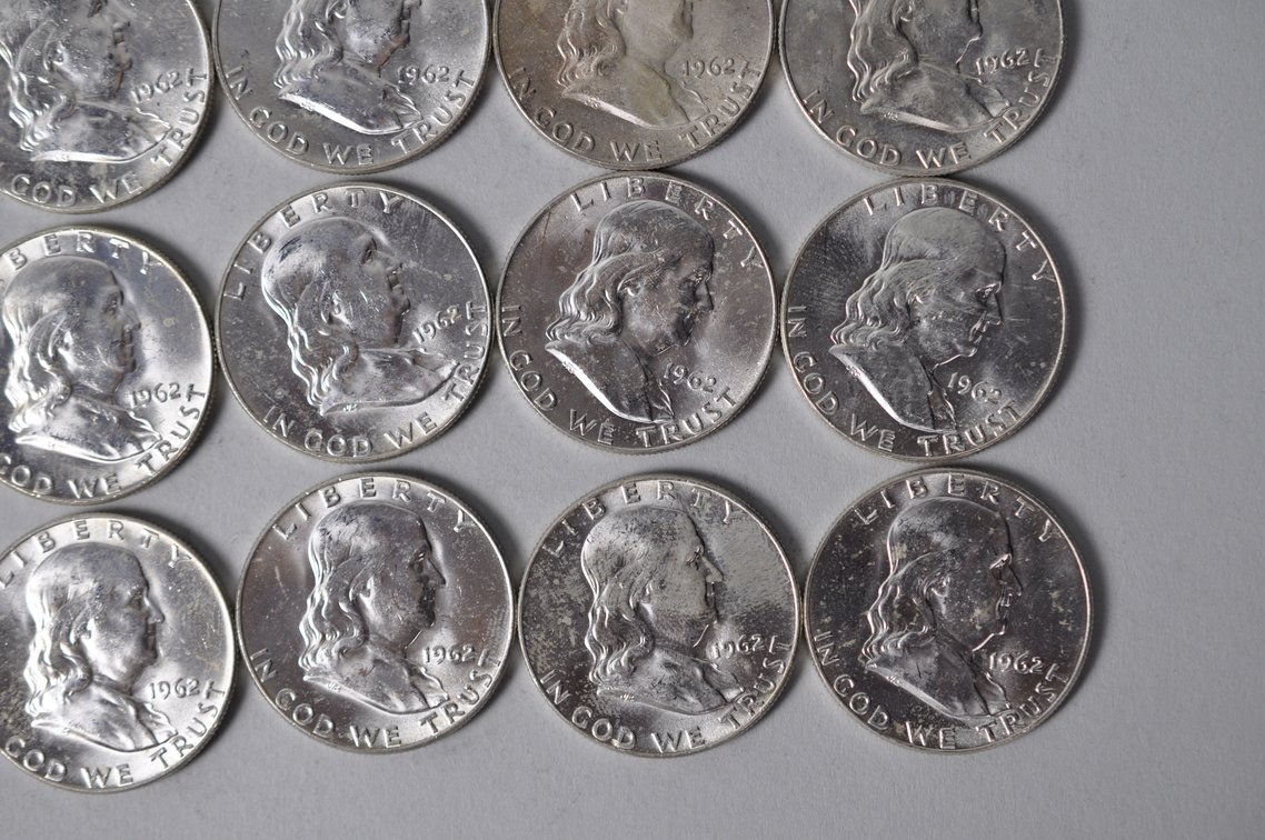 1962 US Silver Half Dollars, photo 5 of 10