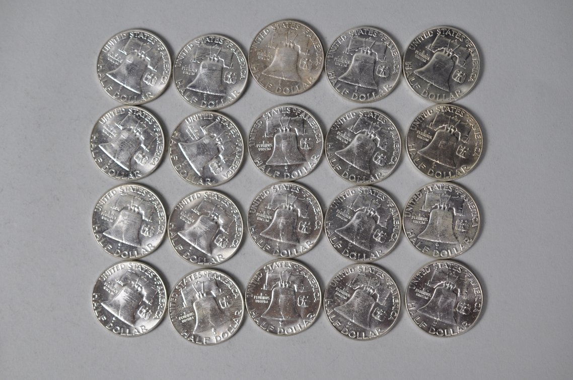 1962 US Silver Half Dollars, photo 6 of 10