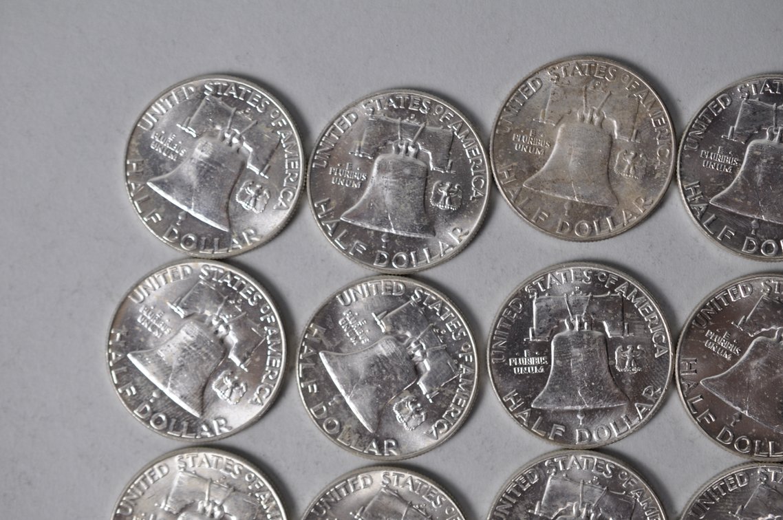 1962 US Silver Half Dollars, photo 7 of 10