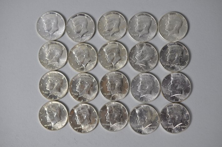 1964 US Silver Half Dollars