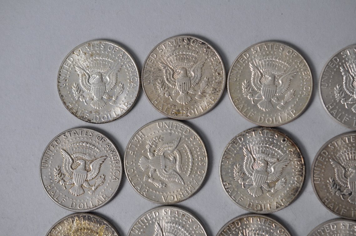 1964 US Silver Half Dollars, photo 7 of 10