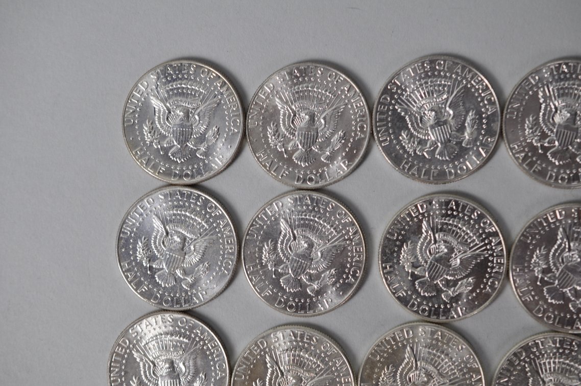 1964 US Silver Half Dollars, photo 8 of 11