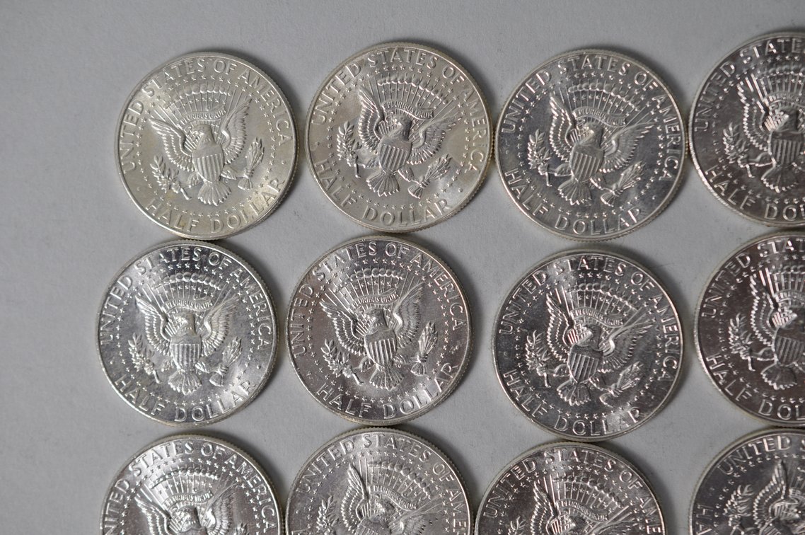 1964 US Silver Half Dollars, photo 8 of 11