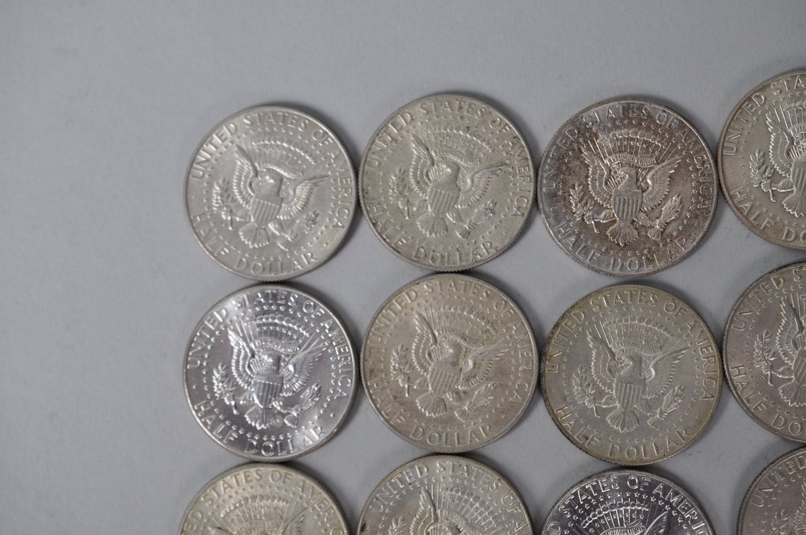 1964 US Silver Half Dollars, photo 7 of 10