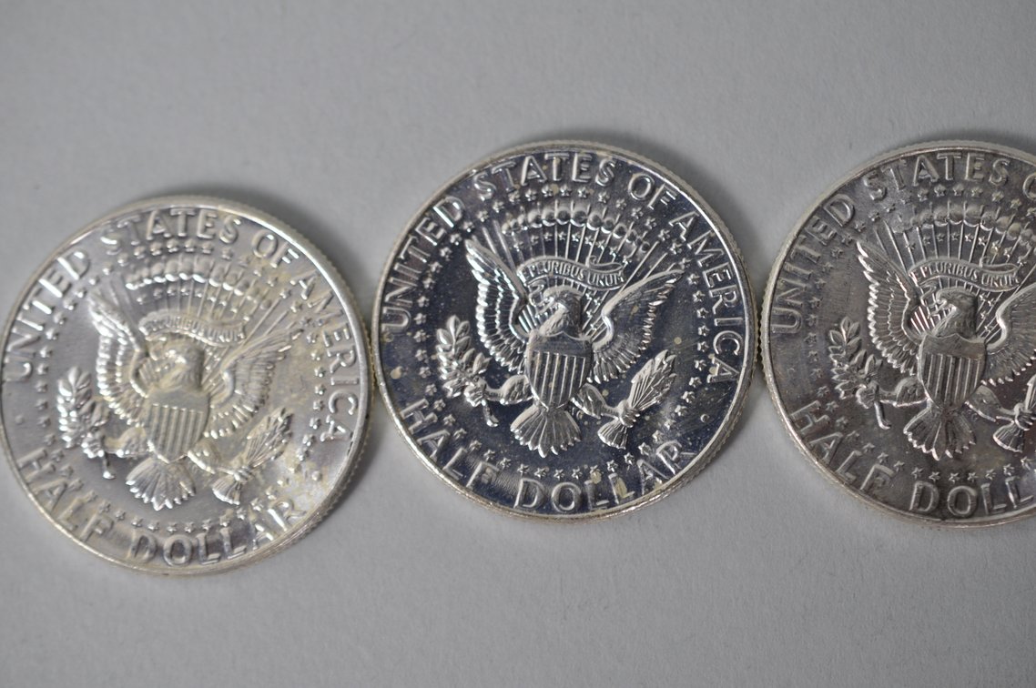 1964 US Silver Half Dollars, photo 7 of 7