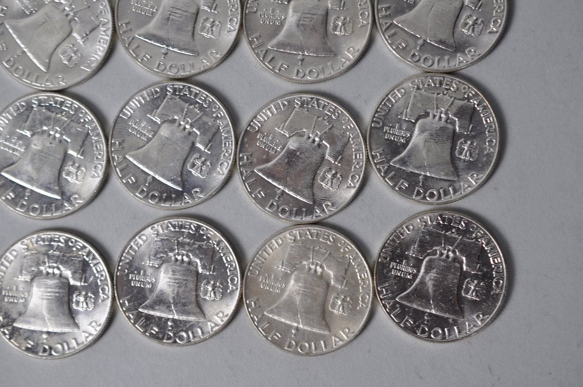 1963 US Silver Half Dollars, photo 11 of 11