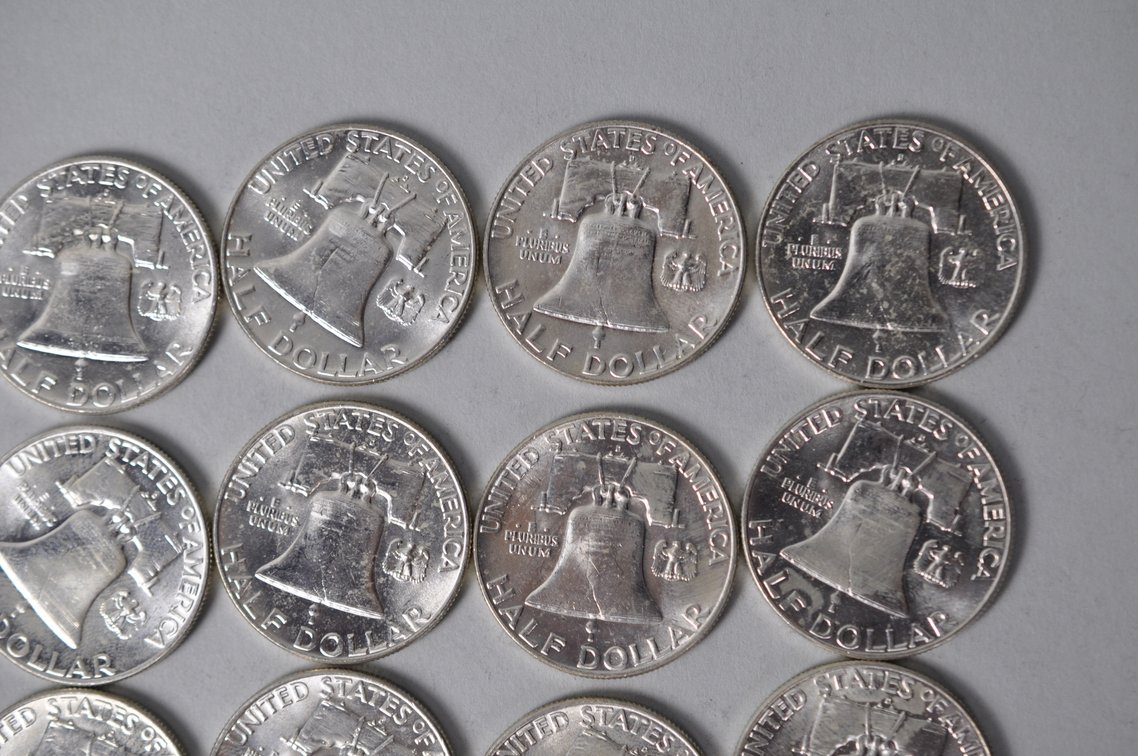 1963 US Silver Half Dollars, photo 9 of 11