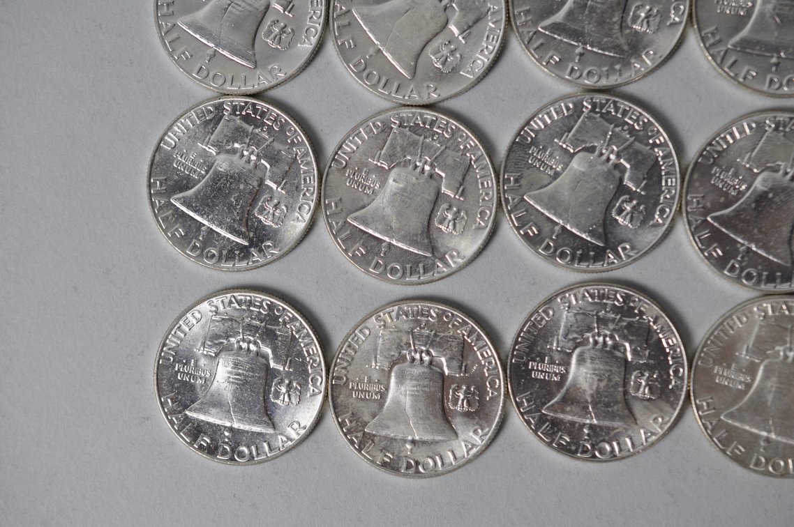1963 US Silver Half Dollars, photo 10 of 11