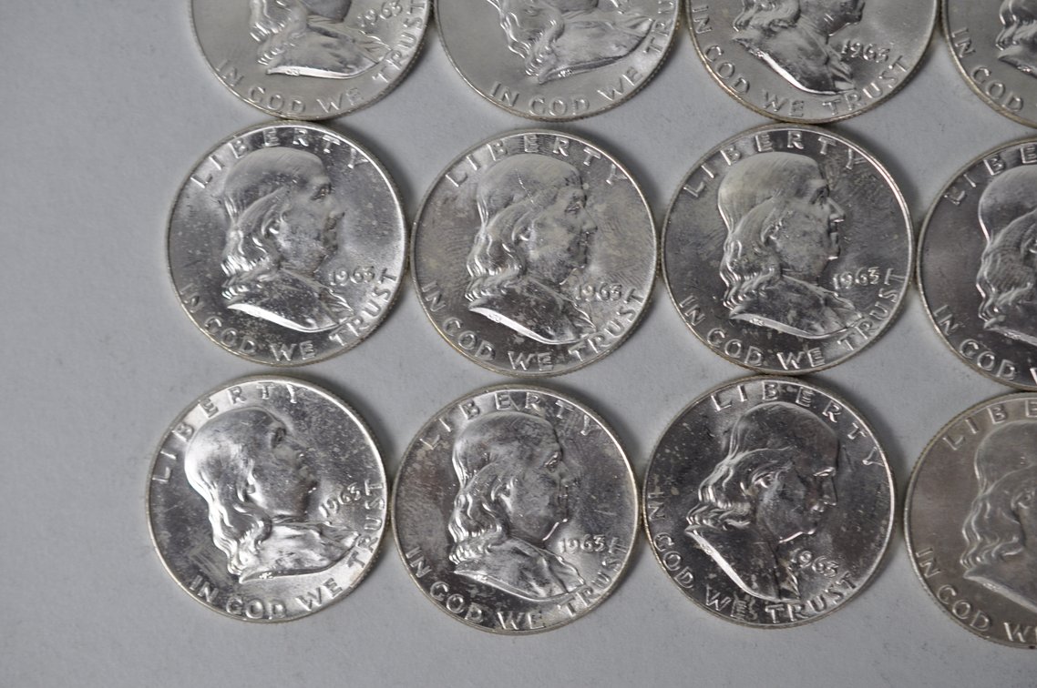 1963 US Silver Half Dollars, photo 5 of 11