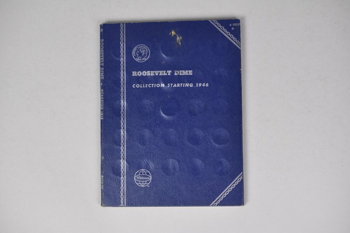 Roosevelt Dimes Whitman Folder