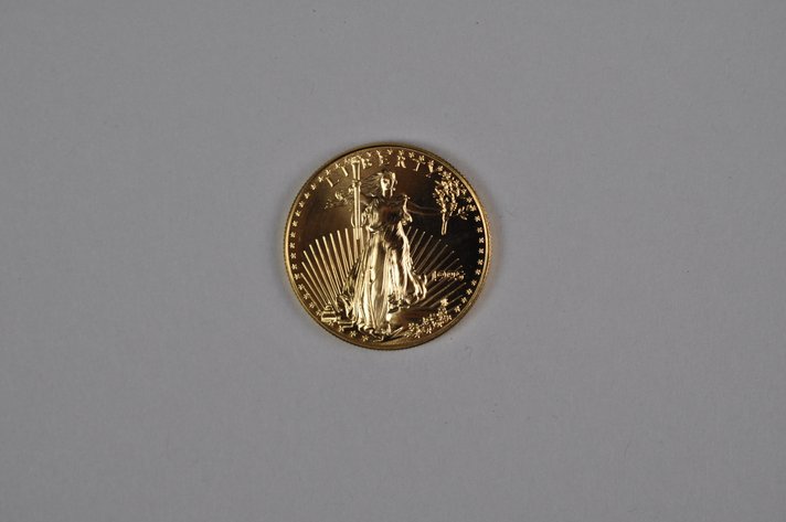 Brilliant Uncirculated Modern 1995 Gold Eagle From US Mint Tube